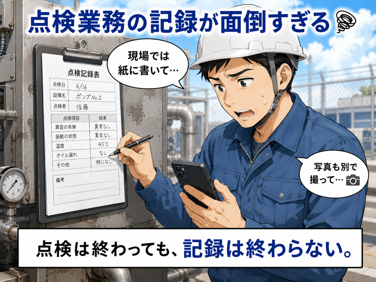 チェックリスト運用 1コマ目